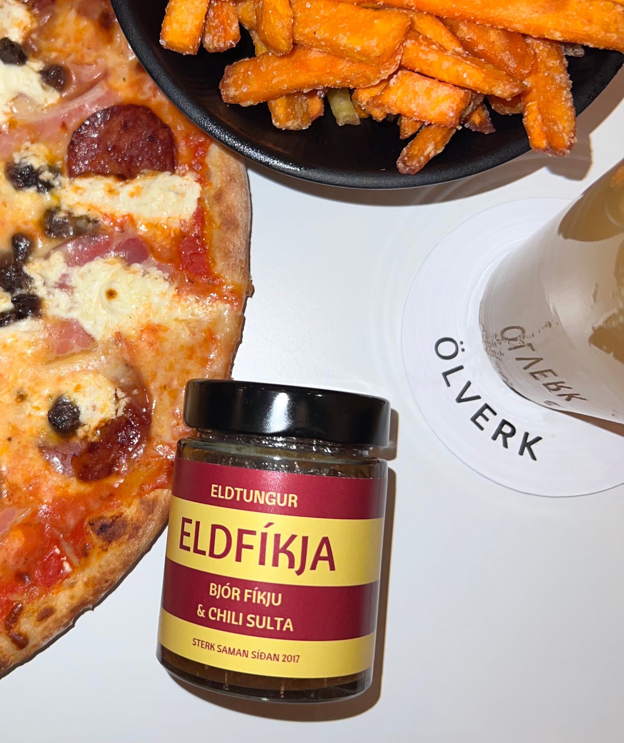 Eldfíkja - Bjórfíkju chili sulta