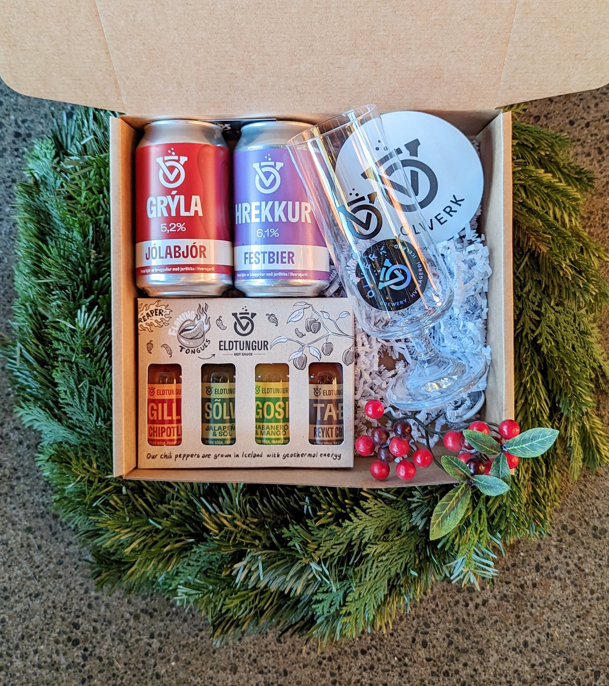Gift pack from Ölverk Iceland ( Gourmet )